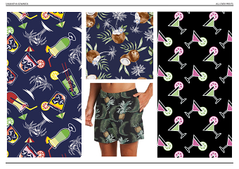 Menswear Swimming shorts AOP 2