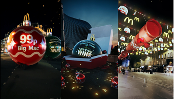 McDonald’s unwraps Christmas early... #FestiveWins