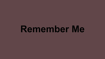 Remember Me