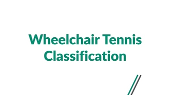 Sound Design for ITF Wheelchair Tennis