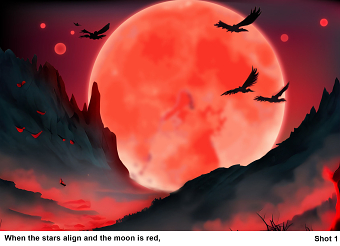 A digital storyboard.