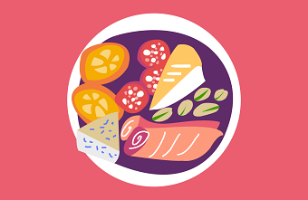 Food Diets illustration