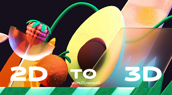 3D motion graphic