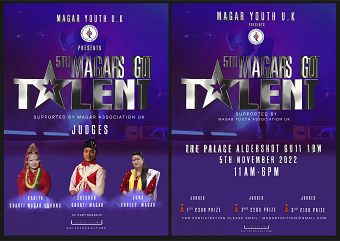 Social media promotion for Magar Got Talant