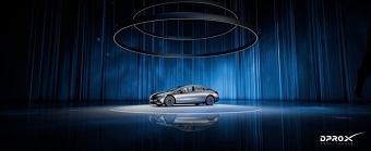 Electric car Mercedes-Benz EQS brand film