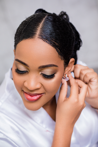 KENYAN BRIDE BRIDAL MORNING SESSION PORTRAITS PREPS