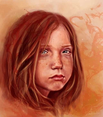 Firey Portrait