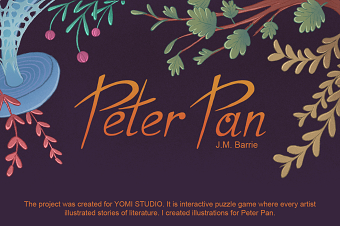 Peter Pan | Illustrations for game
