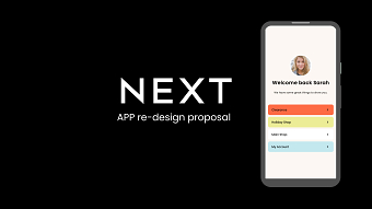 NEXT App re-design proposal