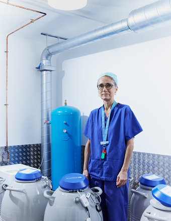 DAVID VINTINER: Clinical Embryologist Marta Jansa-Perez