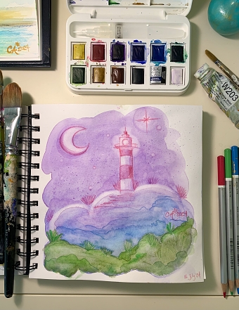 The lighthouse