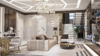 Luxury Furniture in Modern Living Room Design