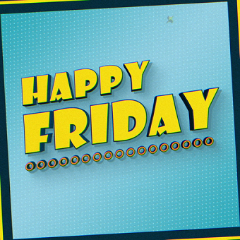 Happy Friday Type Animation