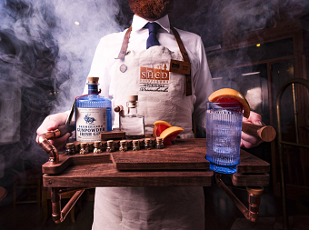 Gunpowder Gin Tasting trays