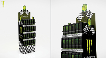 Monster Nitro - Free Standing Unit