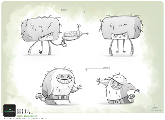 'The Blahs' (Character Designs & Concept Art)