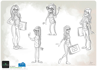 'Cool School' (Character Designs & Concept Art)