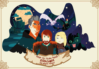 Competition - How to Train your Dragon 3 - Posterspy