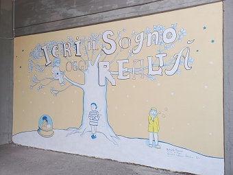 kids murales for nursery school