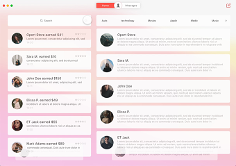 Modern Chat MacOS App