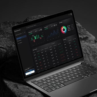 Explore the future of financial management with our sleek Dashboard Design for Rolling Profits!