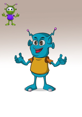 Alien 2D Character Creation
