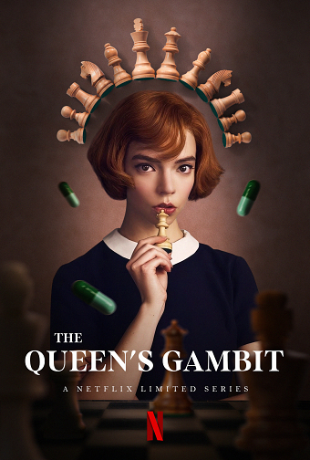 The Queen's Gambit key art / movie poster