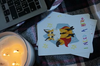 Foxy Tales: Winter Card Series