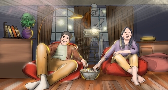 Full color storyboards
