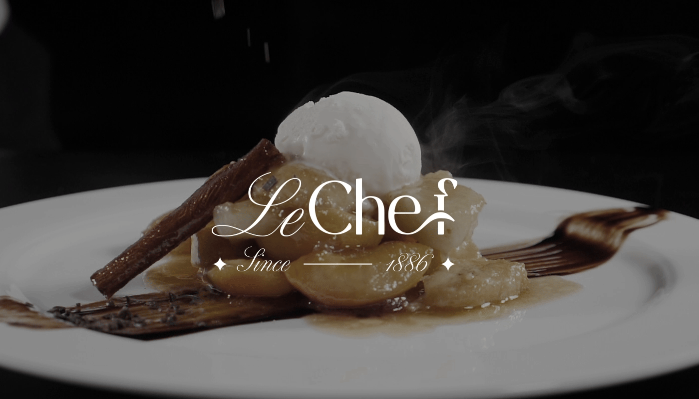 Le Shef/Brand identity for restaurant