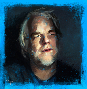 Philip Seymour Hoffman by Simon Thompson