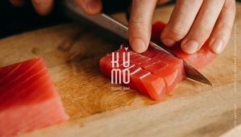 KUMO/Brand identity for sushi bar