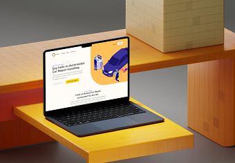 Car Repair App Website Redesign - Improving conversions