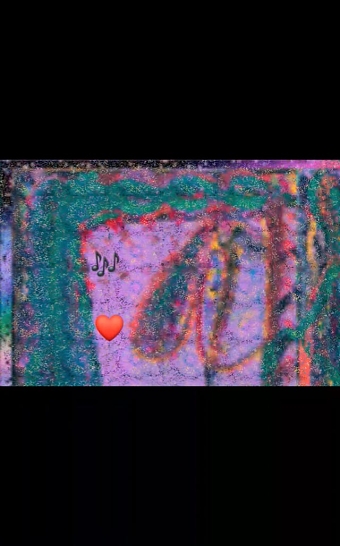 Peinture de mes désirs de coeur