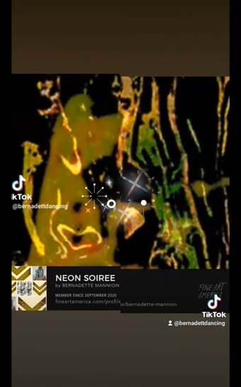 Bernadette dancing on reflection of dreams