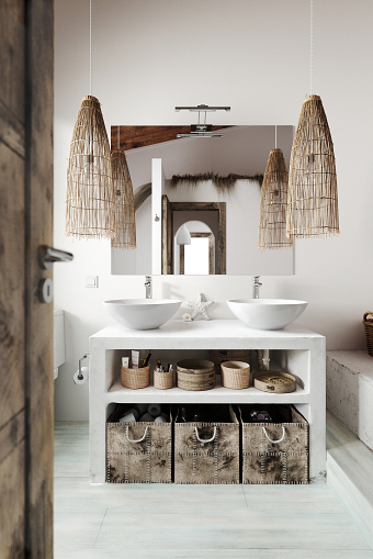 Ethno bathroom