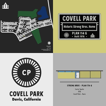 Covell Park - Streng Bros. community - custom artwork