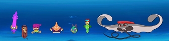 Model pack for 2D animation series