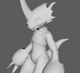 Falmedramon (fan art)