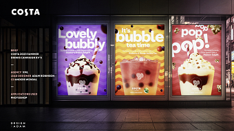Costa Coffee Summer Drinks Campaign 2024