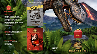 Happy x Jurassic World concepts