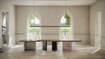 Furniture visualization for an Italian design brand
