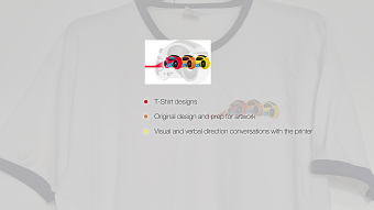 T-shirt design and artwork