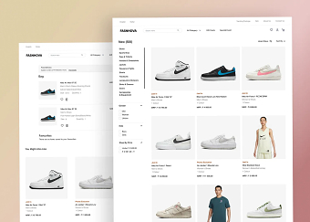 Fashion E-Commerce: Website & App Design