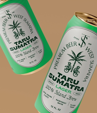 Taru Sumatra Beer Packaging