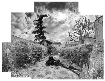 TON magazine. The Crossbones Graveyard. Photo Montage