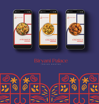 Branding & Identity for Biryani Palace
