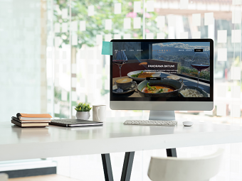 Creating a multilingual landing page for Panorama Batumi restaurant