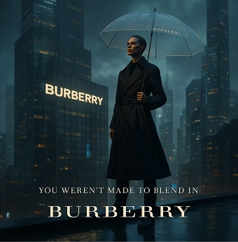 CONCEPT AD FOR BURBERRY
