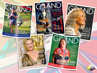 Layout of the magazine